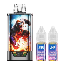 Vapoteuse E-Liquide Rechargeable - JNR GorillaX - 43K - Fruits Rouges | prix professionnel