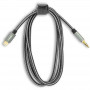 Câble Audio Lightning / Jack 3.5mm Mâle Nylon Tressé 1.5m LinQ A3522