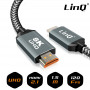 Câble HDMI 8K Nylon Tressé 1.5m LinQ HD8K16