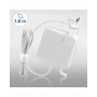 Mains Charger MacBook Air MagSafe 2, 45 W / 14.85V 3.05A LinQ A2-45W