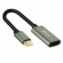 Câble Type-C / HDMI 4K 17cm LinQ H7084