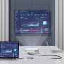 Câble Type-C / HDMI 4K 17cm LinQ HD7393
