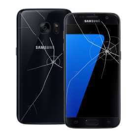 Buy Samsung Galaxy S7 32GB Black with Broken Screen - Affordable Deal