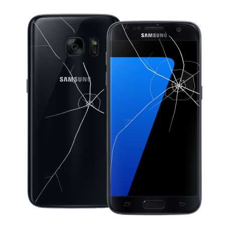 Buy Samsung Galaxy S7 32GB Black with Broken Screen - Affordable Deal