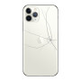 Smartphone Apple, Téléphone - iPhone 11 Pro 64 Go Argent (Ecran et Vitre Arrière Cassé et Face ID Hors Service) - (TVA Sur Marge