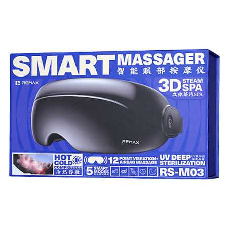 Masseur Oculaire Intelligent REMAX RS-M03 - Gris Métallisé