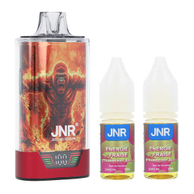 Vapoteuse E-Liquide Rechargeable - JNR GorillaX - 43K - Énergie - Fraise | prix professionnel