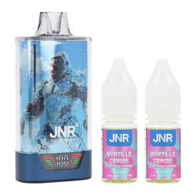 Vapoteuse E-Liquide Rechargeable - JNR GorillaX - 43K - Myrtille Cerise | prix professionnel