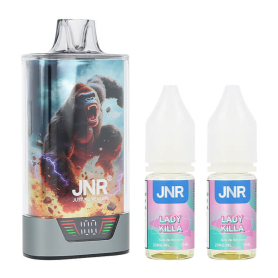 Vapoteuse E-Liquide Rechargeable - JNR GorillaX - 43K - Framboise Myrtille Cassis | prix professionnel