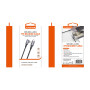 Charging Cable, Data Cable - Braided Cable 60W USB-C / USB-C 1m XSSIVE XSS-BR1MCC 90°, wholesale price