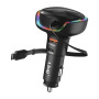 Chargeur, Adaptateur - Chargeur Voiture Type-C 20W + USB QC 3.0 avec Câble Type-C 30w Noir - LinQ CA2349, prix de gros.