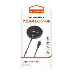 Charger, Power Bank - XSSIVE 15W Wireless Magnetic Charger XSS-MSW3B - Black, wholesale price