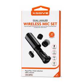 Microphone, Micro-cravate - Kit Double Micro-cravate Sans Fil USB-C – XSSIVE XSS-MP04, prix de gros.