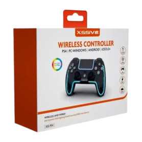 Manette sans Fil PS4 XSSIVE XSS-PS4 - Noir | Etech-Parts