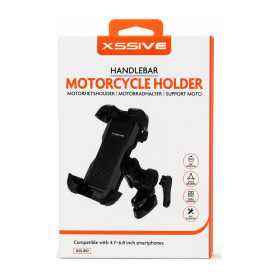 Porte-téléphone, Support de Téléphone pour Moto et Scooter – XSSIVE XSS-B12 – Rotation 360°, prix de gros.