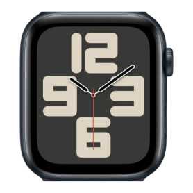 Apple Watch SE GPS 44mm Aluminium Minuit Grade AB Offrez-vous L'Essentiel Sans Bracelet 부품