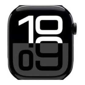 Montre Connectée Apple Watch Series 10 GPS + Cellulaire 46 mm | Noir Aluminium | Grade AB | Sans Bracelet et Accessoires