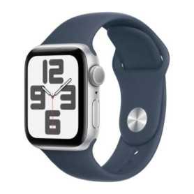 Apple Watch Series SE 44mm Silver Aluminum Smartwatch GPS Grade AB - Great Value