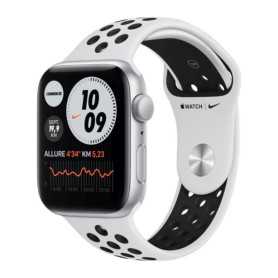 Achetez la Montre Connectée Apple Watch Series SE GPS 44mm Nike Argent - Grade AB | TVA sur Marge