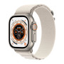 Apple Watch Ultra Cellulaire Titane 49mm Alpine Loop Stellaire Grade A Boîte et Accessoires Inclus