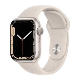 Apple Watch Series 7 GPS + Cellular 45mm Starlight Aluminum Smartwatch Grade A VAT Margin