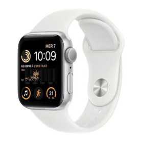 Apple Watch Series SE 44mm GPS + Cellular Silver Aluminum Smartwatch - Grade AB | Best Deals & Free Shipping