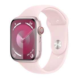 Achetez Apple Watch Series 9 GPS 45mm Rose Aluminium - Montre Connectée Grade A avec Boîte et Chargeur - Bracelet Sport Inclus