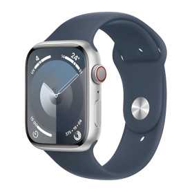 Montre Connectée Apple Watch Series 9 GPS 45mm Argent Aluminium - Grade A Avec Boîte et Chargeur | Bracelet Sport Inclus