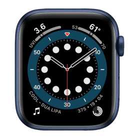 Achetez Apple Watch Series 6 Cellulaire 40mm Bleu Aluminium - Montre Connectée Reconditionnée Grade A avec Boîte et Chargeur