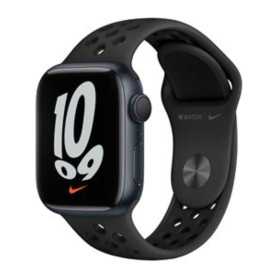 Wearable Tech, Fitness Tracker - Smartwatch Apple Watch Series 7 GPS 41mm Midnight Aluminum with NIKE Bracelet - Grade AB (Margi