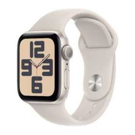 Montre Connectée Apple Watch Series SE 2 GPS 40mm Lumière Stellaire - Comme Neuf - Meilleur Prix en Ligne