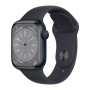 Montre Connectée Apple Watch Series 9 GPS 45mm Aluminium Minuit - Grade A avec Boîte et Chargeur Inclus