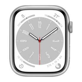 Apple Watch Series 8 GPS + Cellulaire 45mm Aluminium Argent Grade A - Sans Bracelet et Accessoires - Offres Exclusives