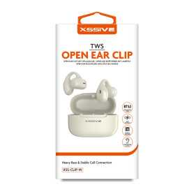 Écouteurs Bluetooth XSSIVE XSS-CLIP-W avec Boîtier de Chargement - Son Haute Fidélité et Confort Optimal