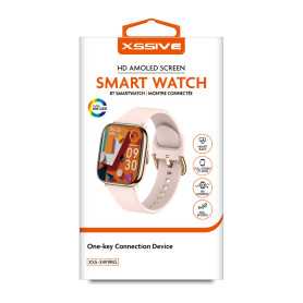 Achetez Montre Connectée Écran HD AMOLED XSSIVE XSS-SW9RG Or Rosé – Élégance et Technologie