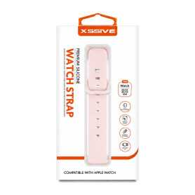 Bracelet Silicone Xssive Premium Apple Watch 44/45/46/49mm Rose