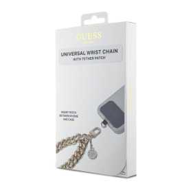 Bijoux, Accessoires - Chaîne universelle HDSP Large Chain avec charme 4G longueur max 15 cm GUESS GUOUCBMC4MD – Or, prix de gros