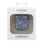 Cover, Shell - Protective Case for AirPods/AirPods 2 Cube Classic Logo GUESS GUA2HGCFSEB - Blue, wholesale price