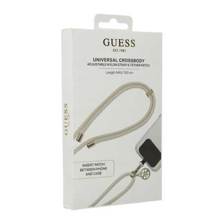 Charging Cable - Universal CBDY Cord max length 150 cm GUESS GUOUCNMG4EE – Beige, wholesale price