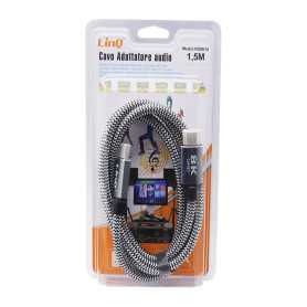 Câble HDMI 8K Nylon Tressé 1.5m LinQ HD8K16