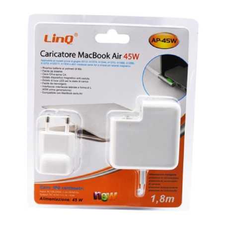 Adaptateur secteur MagSafe 45W LinQ AP-45W - Chargement rapide et sécurisé