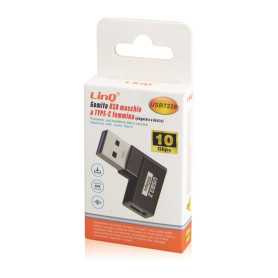 Adaptateur USB mâle vers TYPE-C femelle LinQ USB7228 | Etech-Parts