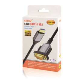 Câble USB-C vers VGA Linq VGA7144 Adaptateur Haute Qualité pour Connexion Facile