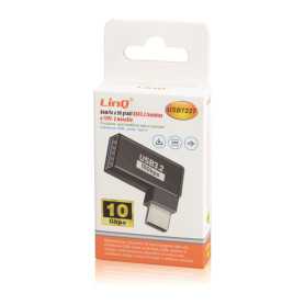 Adaptateur TYPE-C vers USB Femelle LinQ USB7227 – Connectivité Rapide et Fiable pour Vos Appareils