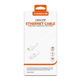 Connecteur Réseau, Câble LAN - Câble Ethernet UTP Cat6 5M Xssive - XSS-CAT6UTP5M - Blanc, prix de gros.