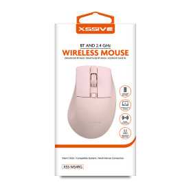 Souris sans fil XSSIVE XSS-MS4RG - Or Rose - Ergonomie et Performance pour une Expérience Inégalée