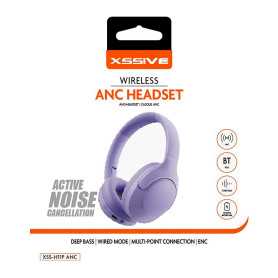 Casque Bluetooth Réduction de Bruit XSSIVE XSS-H11P - Violet - Son Immersif et Confort Optimal