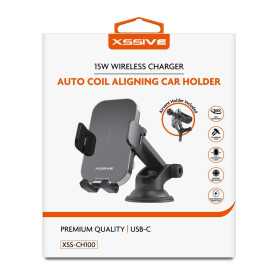 Chargeur, Station - Support de Charge sans Fil avec Alignement Automatique de la Bobine 15W XSSIVE XSS-CH100, prix de gros.