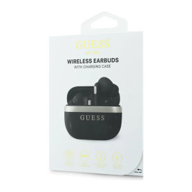 Bluetooth Earbuds - GUESS Gold Line Glossy Bluetooth TWS Earbuds GUTWSN2HGGSK - Black