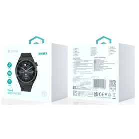 Montre Connectée Devia Smart Watch Pro1- V2 - Noir
